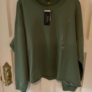 Polo by Ralph Lauren Women's Green Top